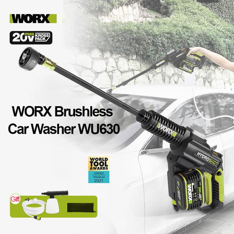 Worx 20V Brushless Hydroshot WU630 Crodless ڵ ..